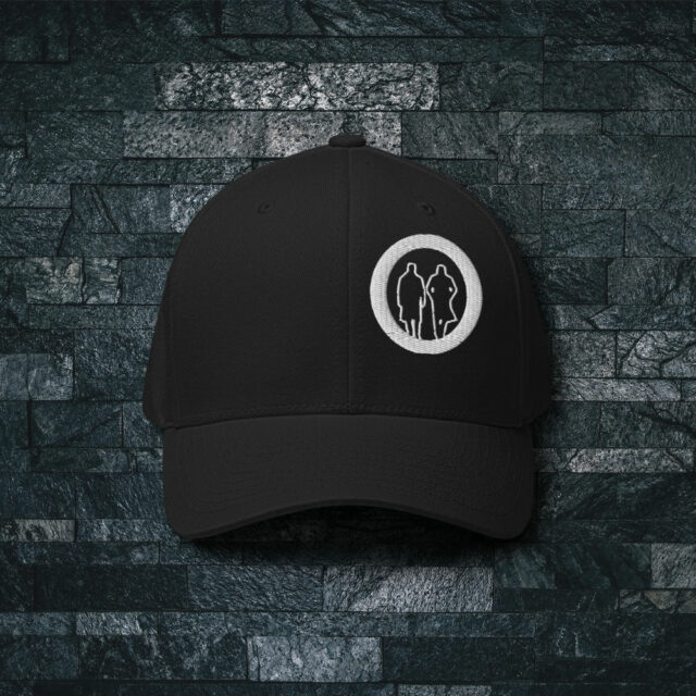 Black or Navy structured twill cap with round BRO logo